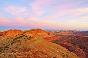 April 2018 Capitol Reef Sunset Photograph by Alain Zarinelli