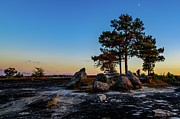 Arabia Mountain Landscape After Dark Photograph by Anthony Hightower