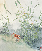 Assassin Bug Painting by Yan Bingwu and Yang Wenqing