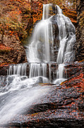 Autumn At Dingmans Falls Photograph by Susan Candelario