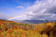 Autumn Rainbow Photograph by Jeff Sinon