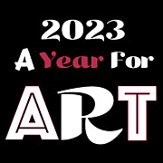 #AYearForArt Mixed Media by Rafael Salazar