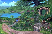 Bag End Painting by Marlene Little