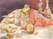 Bag of Flavor - Tabletop #4 Painting by Sheila Parsons
