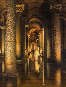Basilica Cistern Underground Reservoir Photograph by Rebecca Herranen