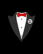 Best Man Tuxedo Digital Art by Flippin Sweet Gear