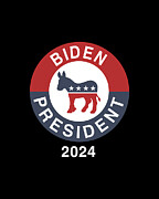 Biden For President 2024 Digital Art by Flippin Sweet Gear