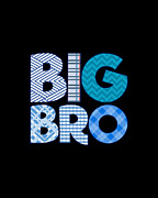 Big Bro Brother Digital Art by Flippin Sweet Gear