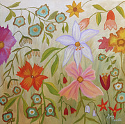 Big Time Spring Painting by Angeles M Pomata