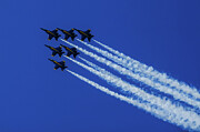 Blue Angels - Sky Ballet Photograph by Dodie Ross