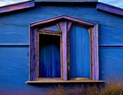 Blue Barn Digital Art by Eris And AI