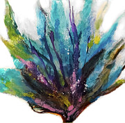 Blue in the  Wild No. 2 Painting by Anita Thomas