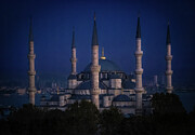 Blue Mosque of Istanbul Photograph by Rebecca Herranen