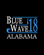 Blue Wave ALABAMA Vote Democrat Digital Art by Flippin Sweet Gear