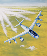 Boeing B-47E Stratojet Painting by Steve Ferguson