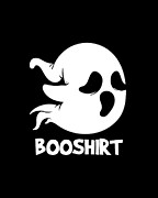 Booshirt Funny Halloween Boo Ghost Digital Art by Flippin Sweet Gear