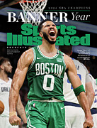Boston Celtics Jayson Tatum, 2024 NBA Championship Commemorative Digital Cover Photograph by Sports Illustrated