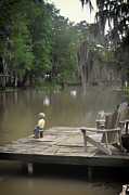Boy on the Bayou Photograph by David McKinney