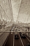 Brooklyn Bridge Urban Transit Photograph by Travel Essayist