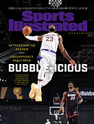 Bubble-icious Los Angeles Lakers NBA Championship Sports Illustrated Cover Photograph by Sports Illustrated