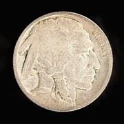 Buffalo Nickel Photograph by Steven Nelson