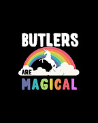 Butlers Are Magical Digital Art by Flippin Sweet Gear