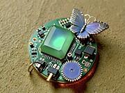 Butterfly Circuit Digital Art by Eris And AI