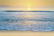 Calm Sunrise on Beach Photograph by Michael Warren
