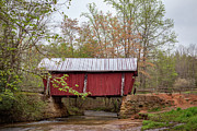 Campbell's Covered Bridge 7 Photograph by Cindy Robinson