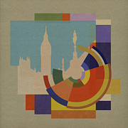 Capital Square - Big Ben Mixed Media by BFA Prints