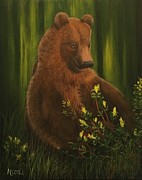 Captivated Painting by Marlene Little