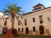 Casa Rectoral Historic Gothic Stone Facade and Medieval Architecture in Sitges Spain Photograph Photograph by Travel Essayist