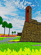 Castillo De San Marcos Digital Art by Rod Whyte