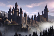 Castle #009 Digital Art by Flees Photos