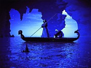 Charon crossing the river Styx Digital Art by David McKinney