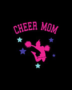 Cheer Mom Digital Art by Flippin Sweet Gear