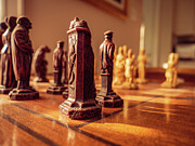 Chess Pieces - Chess it's your move Photograph by Robert Niemeier