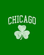 Chicago Irish Shamrock Digital Art by Flippin Sweet Gear