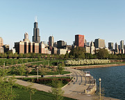 Chicago's Front Yard -- Grant Park at Chicago, Illinois Photograph by Darin Volpe