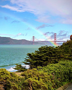 China Beach Rainbow Photograph by Louis Raphael