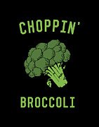 Choppin Broccoli Digital Art by Flippin Sweet Gear