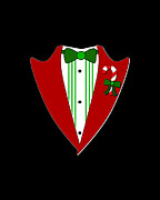 Christmas Party Tuxedo Digital Art by Flippin Sweet Gear