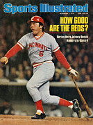 Cincinnati Reds Johnny Bench, 1976 World Series Sports Illustrated Cover Photograph by Sports Illustrated
