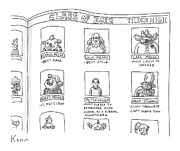 Class of 2012 Tilden High Drawing by Zachary Kanin