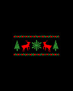 Classic Ugly Christmas Sweater Digital Art by Flippin Sweet Gear