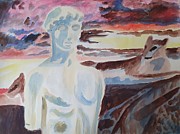 Classical Sunset Painting by Enrico Garff