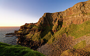 Cliffs at the Giant's Causeway Photograph by Steven Nelson