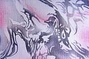 Closeup Of The Fabric Abstract Color Textured Photograph by Severija Kirilovaite