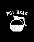 Coffee Pot Head Digital Art by Flippin Sweet Gear