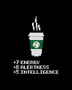 Coffee Power Up Digital Art by Flippin Sweet Gear